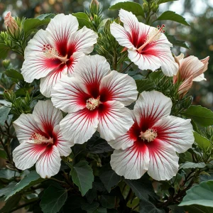 Гибискус Рэд Элеганс купить по цене от 380р. в интернет-магазине «Посадика» с доставкой почтой в в Иркутске и по всей России – [изображение №1].